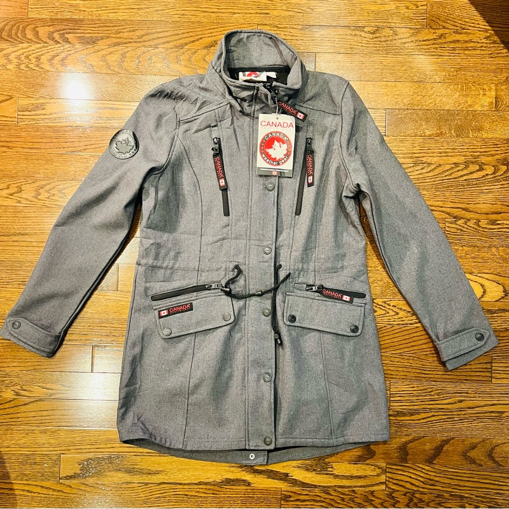 Canada Gray Utility Jacket for Women